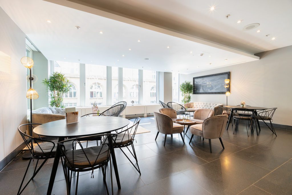 Inneneinrichtung eines Salons